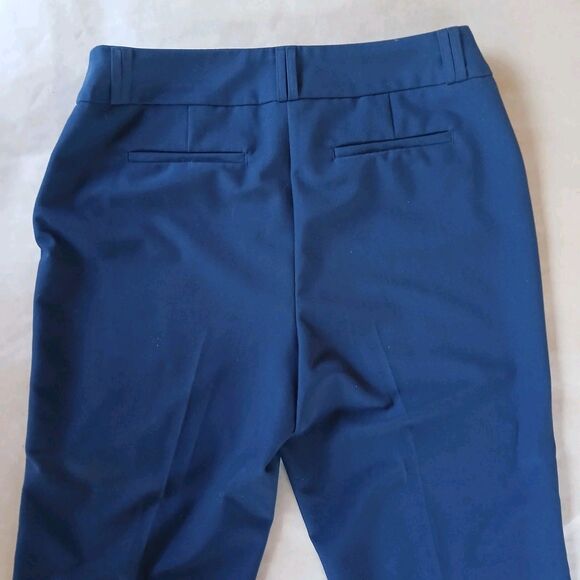 Alfani Womens Dress Pants Size 6S Navy Blue Career Slacks Trousers Basic Work - Picture 6 of 12